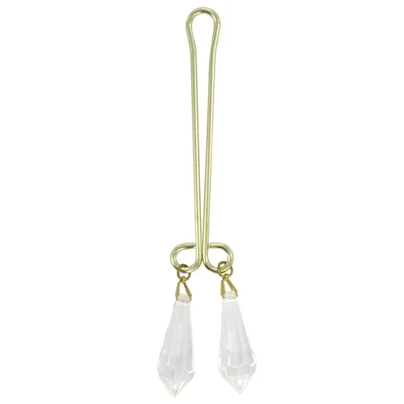 SexShop - Biżuteria intymna dla kobiet Clitoral Jewelry Chrystal Clear - online