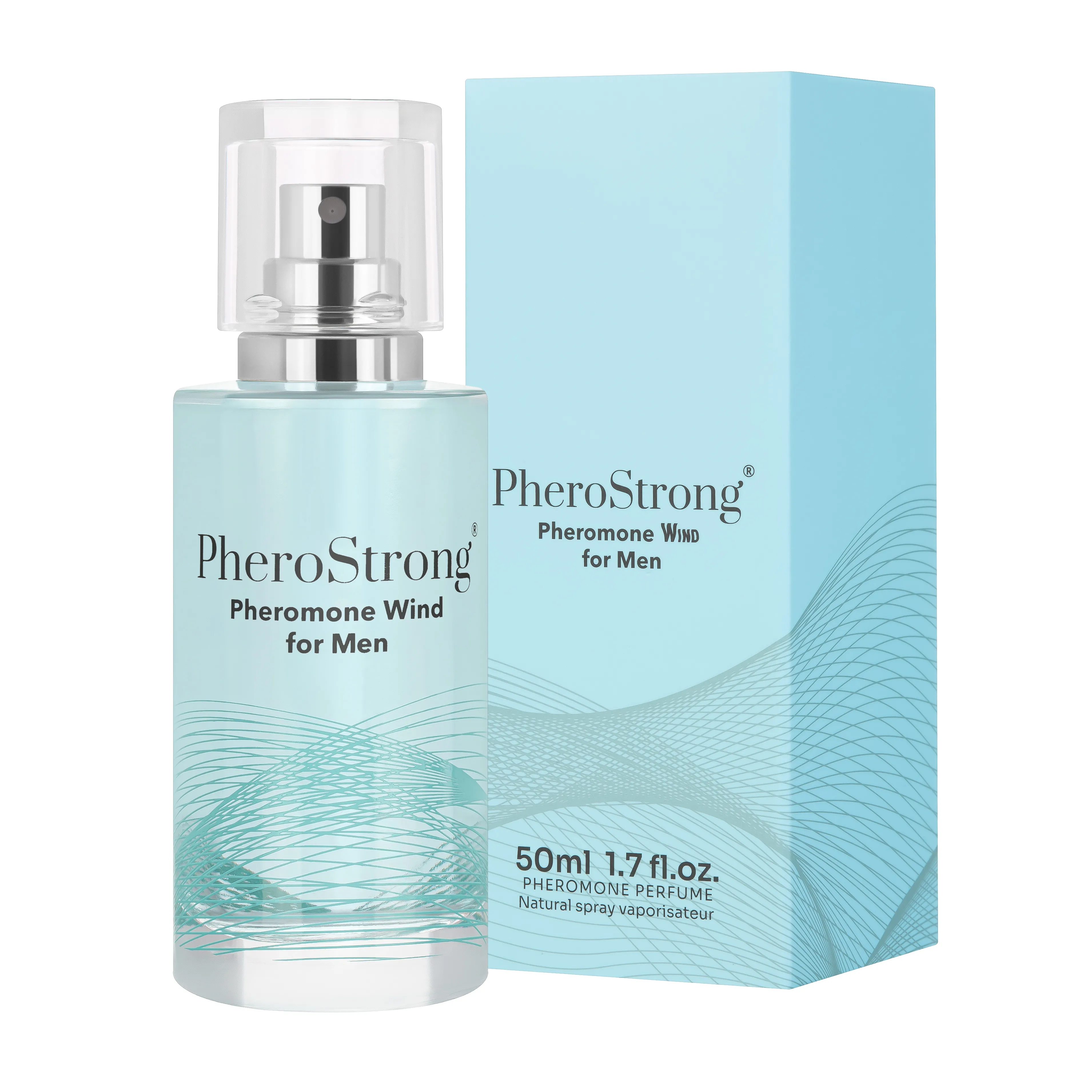 PheroStrong Pheromone Wind for Men - perfumy z feromonami dla mężczyzn na podniecenie kobiet