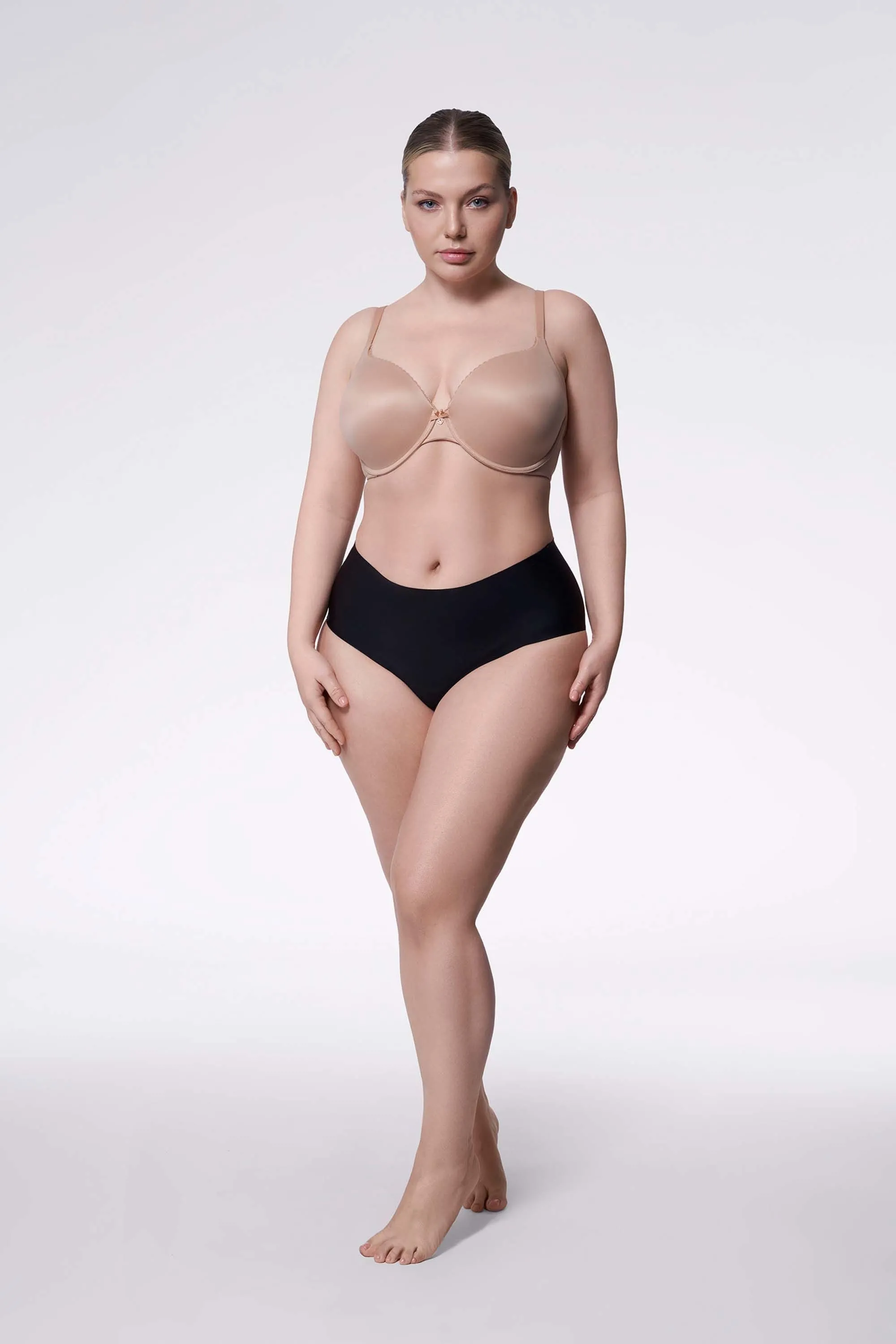 Figi 571 Panty Maxi Czarne