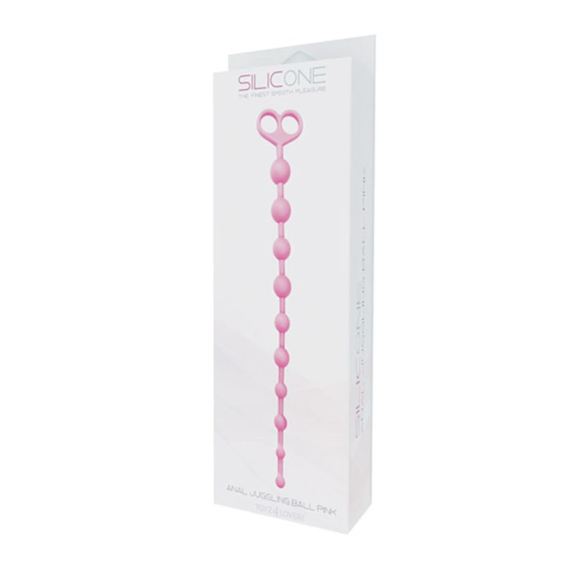 Kulki-FALLO ANALE ANAL JUGGLING BALL SILICONE PINK