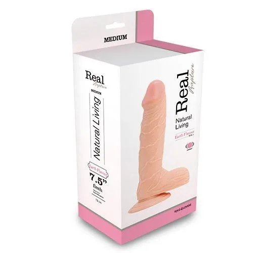 REALISTIC VIBRATOR REAL RAPTURE FLESH 7.5"