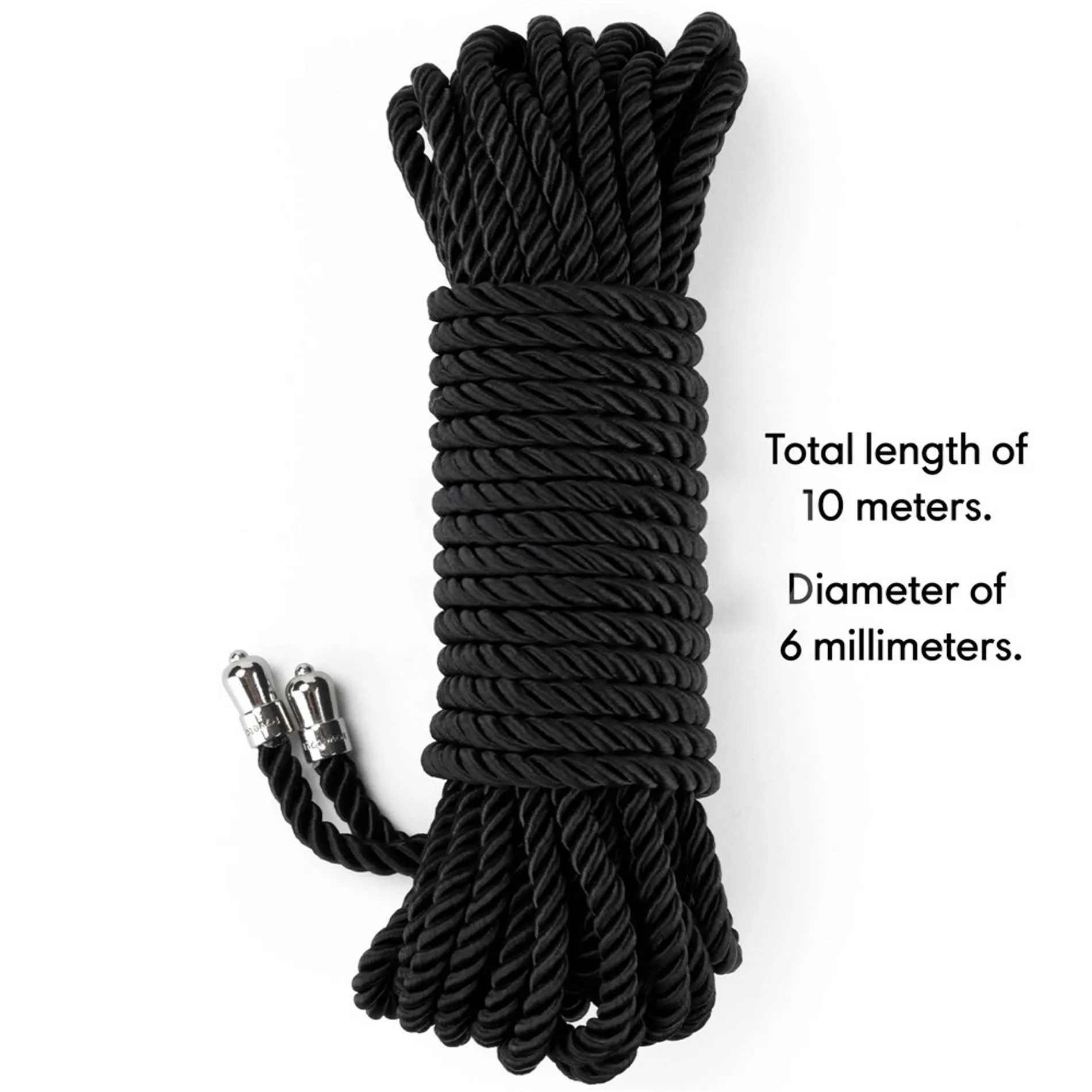 Rebellion Reign Ebony Silky Bondage Rope