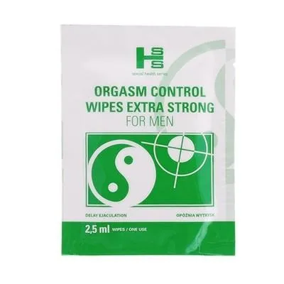 Orgasm Control Wipes 6szt.