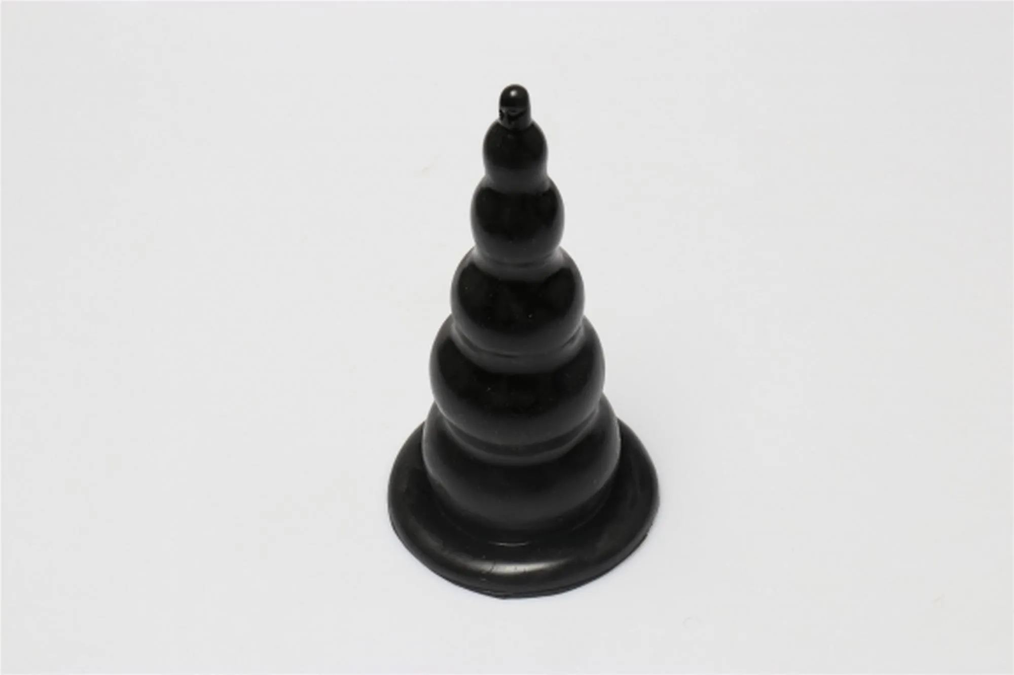 Rocket drill 7,3 inch black large anal plug 7,3 inch / 18,5 cm