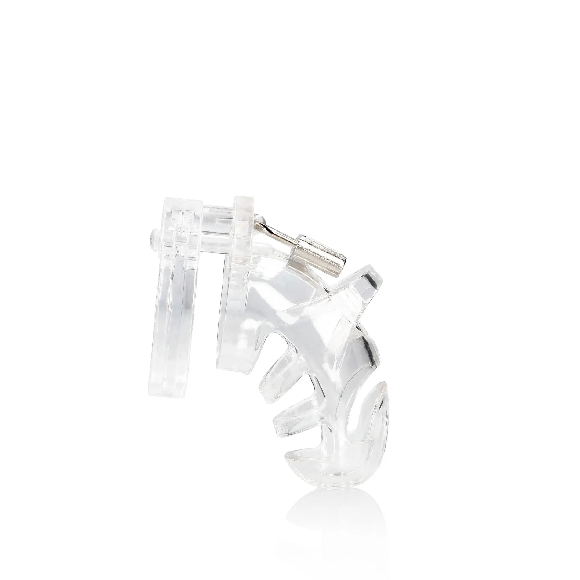 Model 25 - Chastity Cage - 3.5'' / 9 cm - Transparent