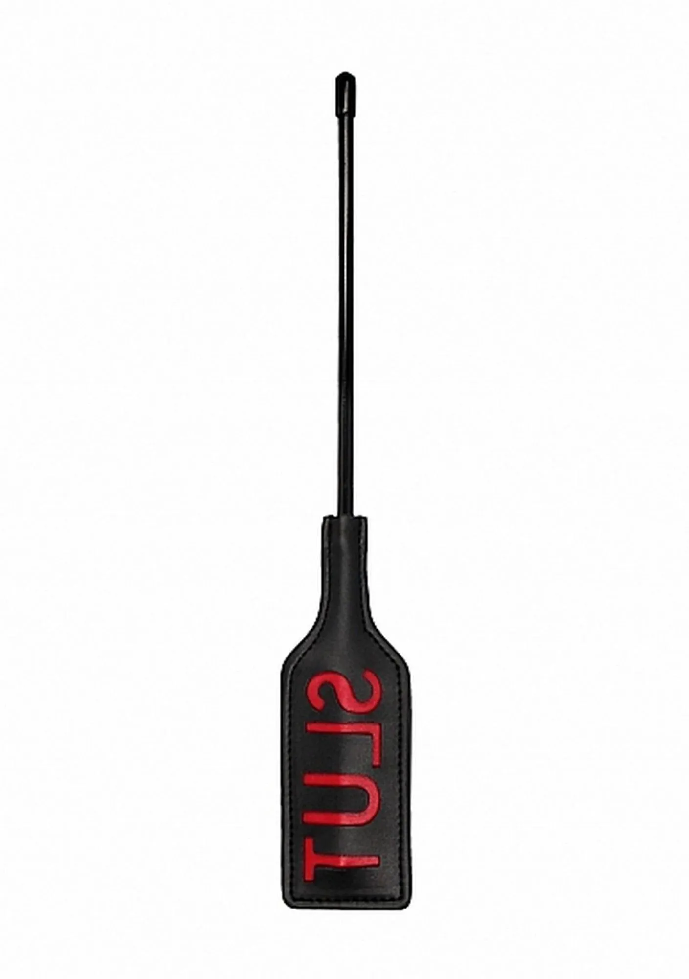 Ouch! Crop - SLUT - Small - Black