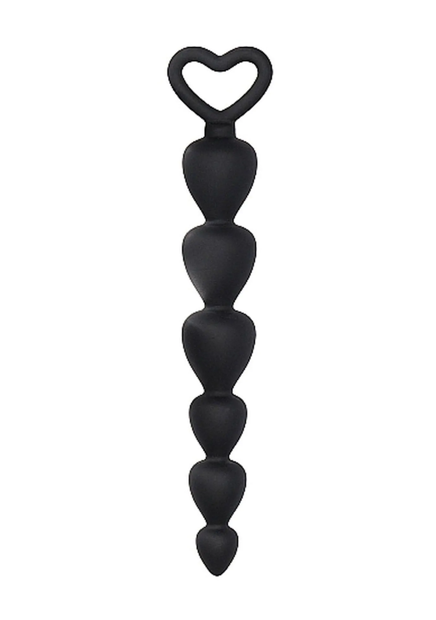 Silicone Anal Beads - Black