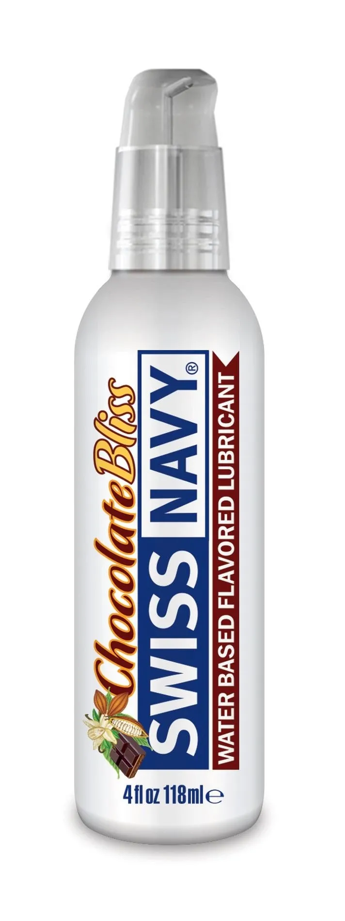 Lubricant with Chocolate Bliss Flavor - 4 fl oz / 118 ml