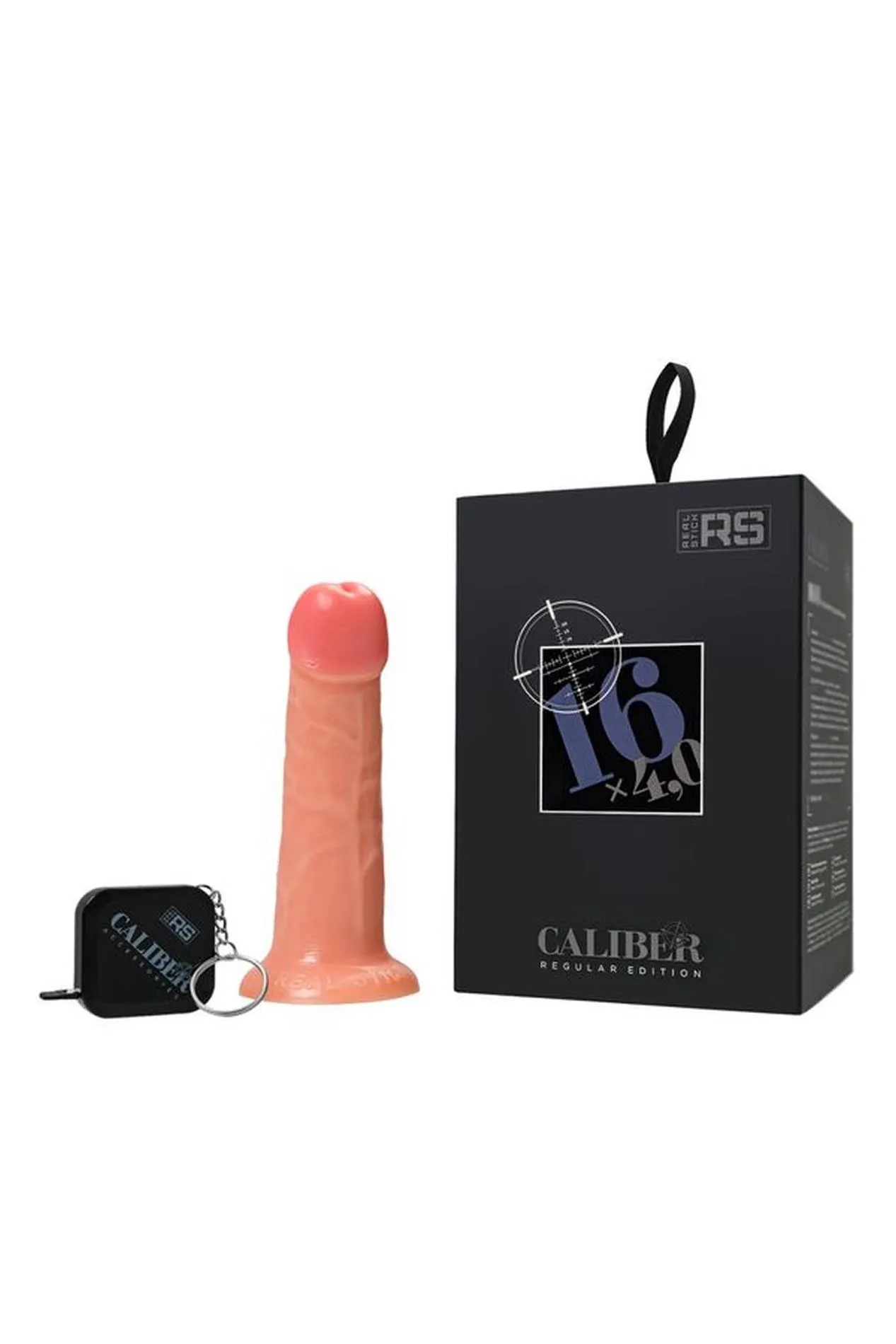 Realistic dildo Caliber 16/4 , PVC, flesh,  length 16cm, diameter 4cm