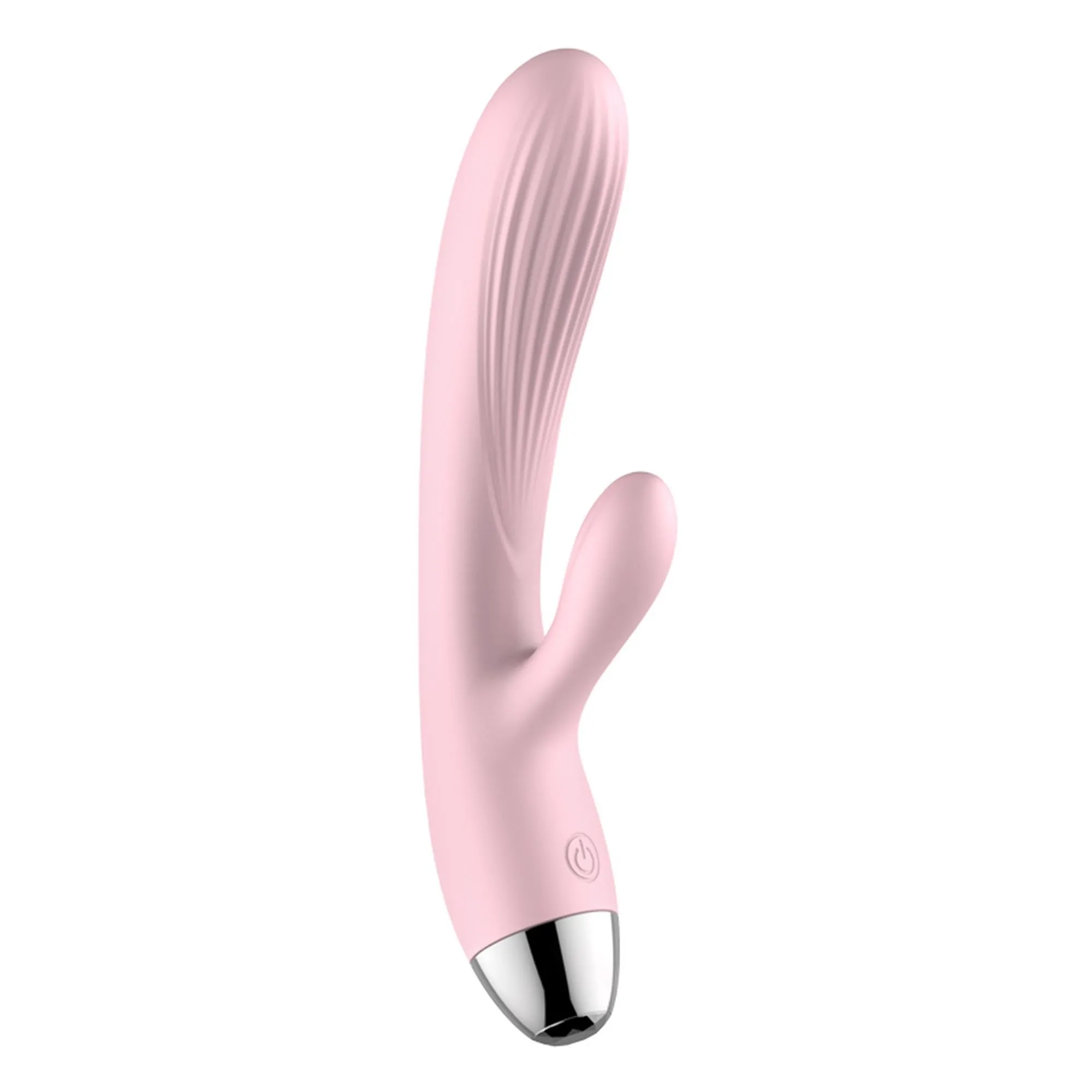 Wibrator- B -  Series, Silicone Vibrator Pink USB 10 Function / Heating