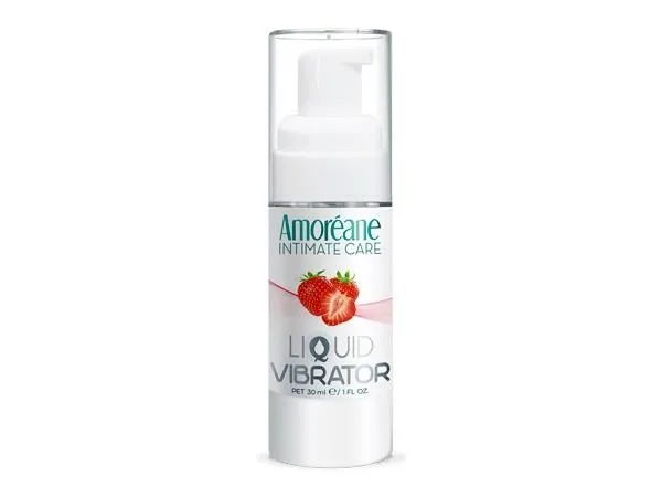 Liquid Vibrator Strawberry 30ml.