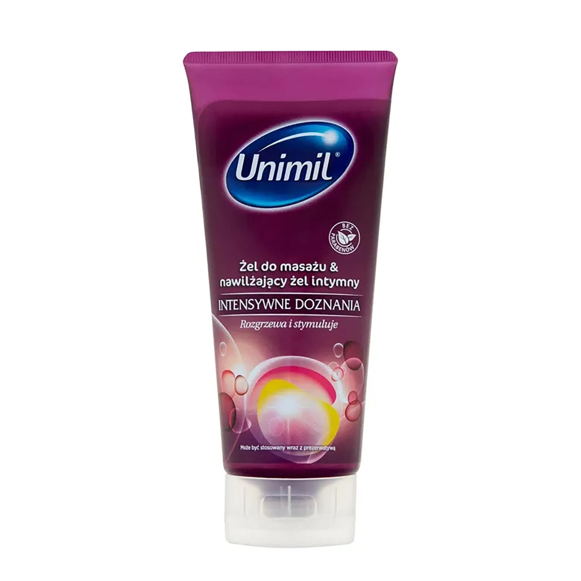 UNIMIL Intense Sensations Massage Gel 200ml Tube