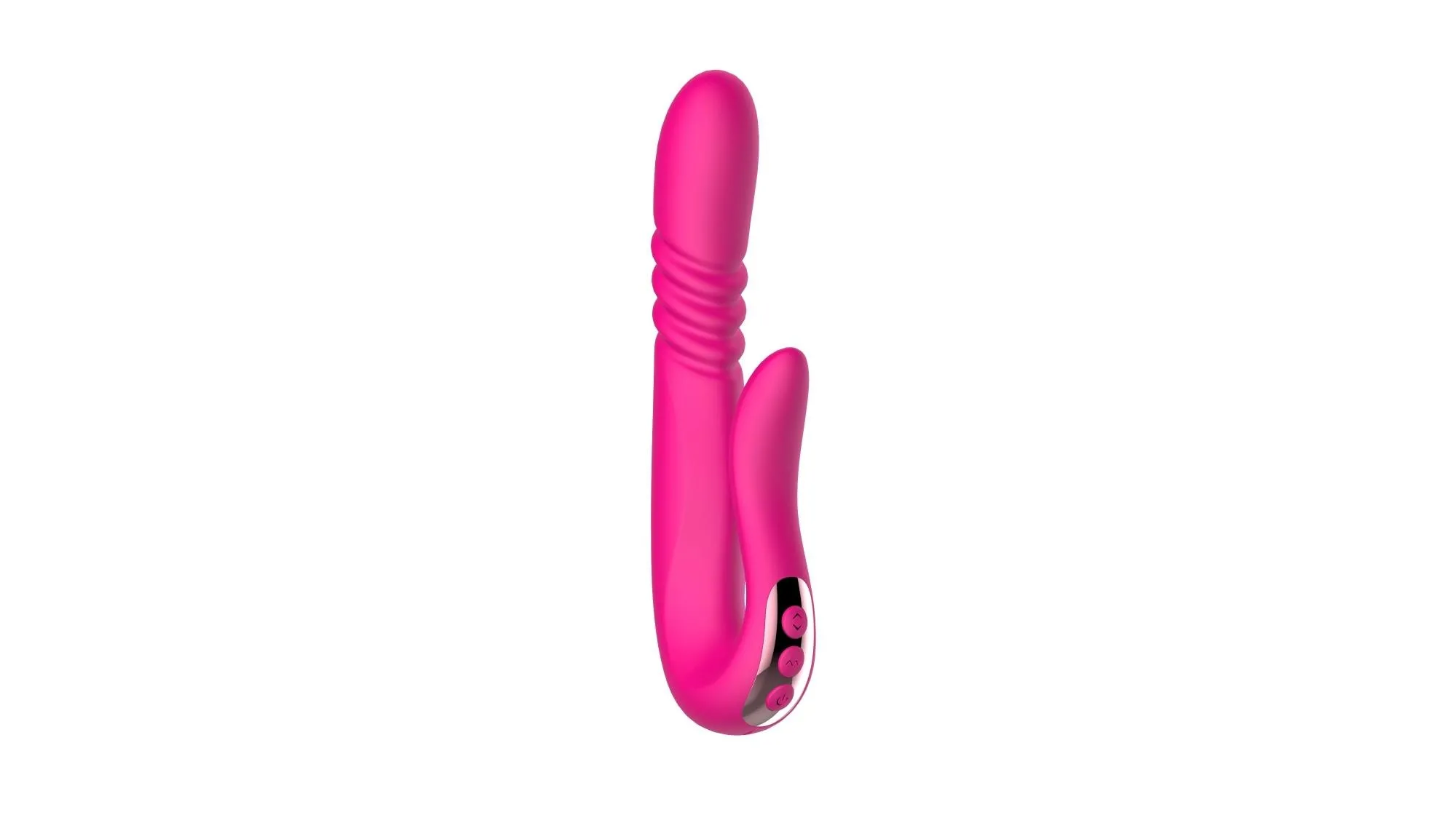 Deluxe Twirling Vibrating Thruster RED