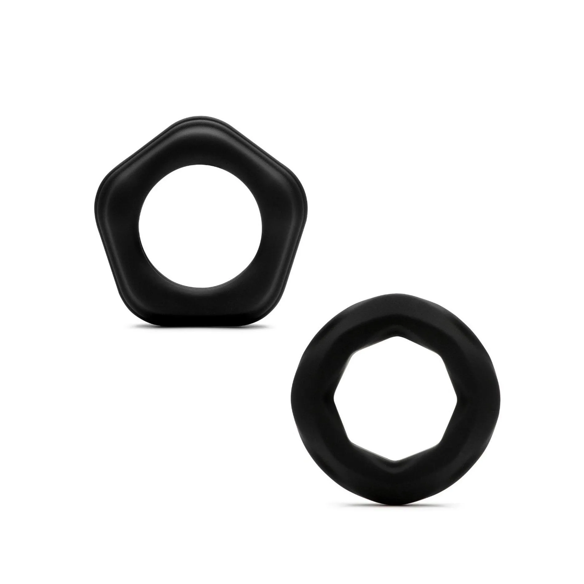 Classic Silicone Cock Rings - 2 Pack