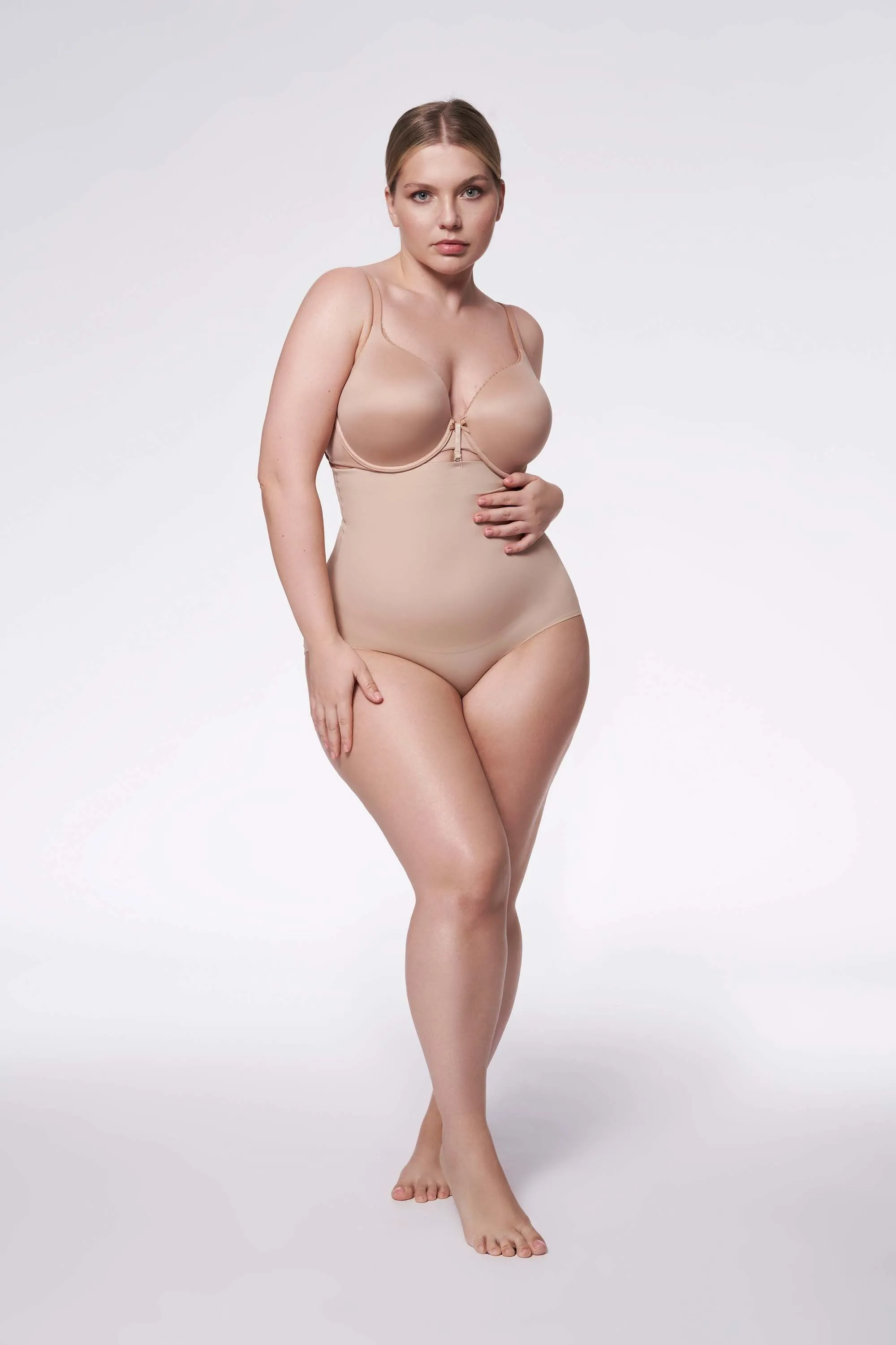 Figi 251 Basic High-Waish Panty Extra Naturalne