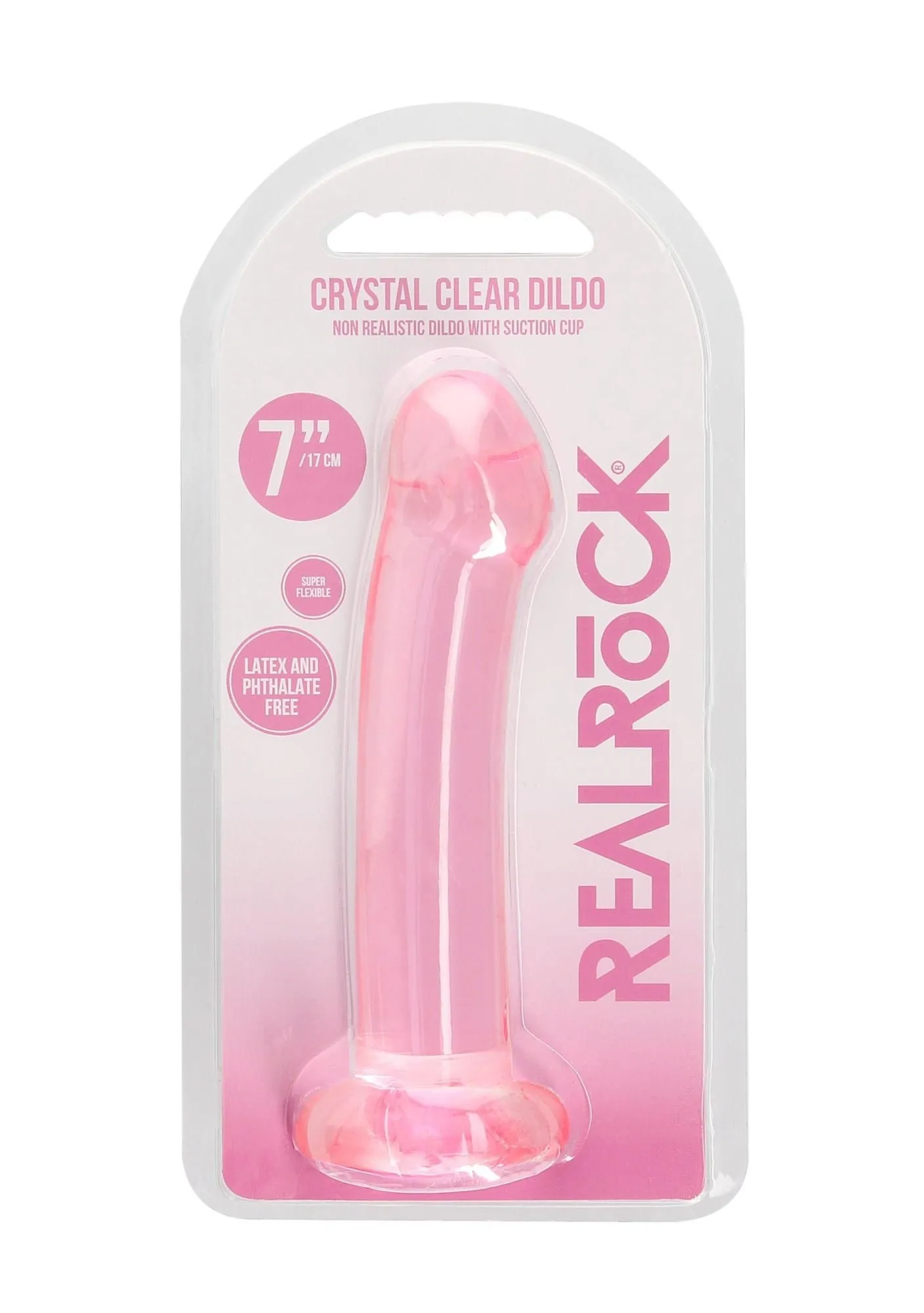 Non Realistic Dildo with Suction Cup - 6,7""""/ 17 cm