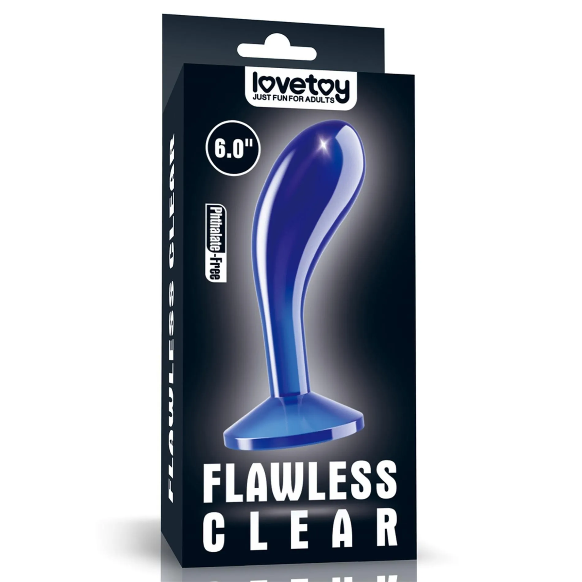 6.0'' Flawless Clear
Prostate Plug