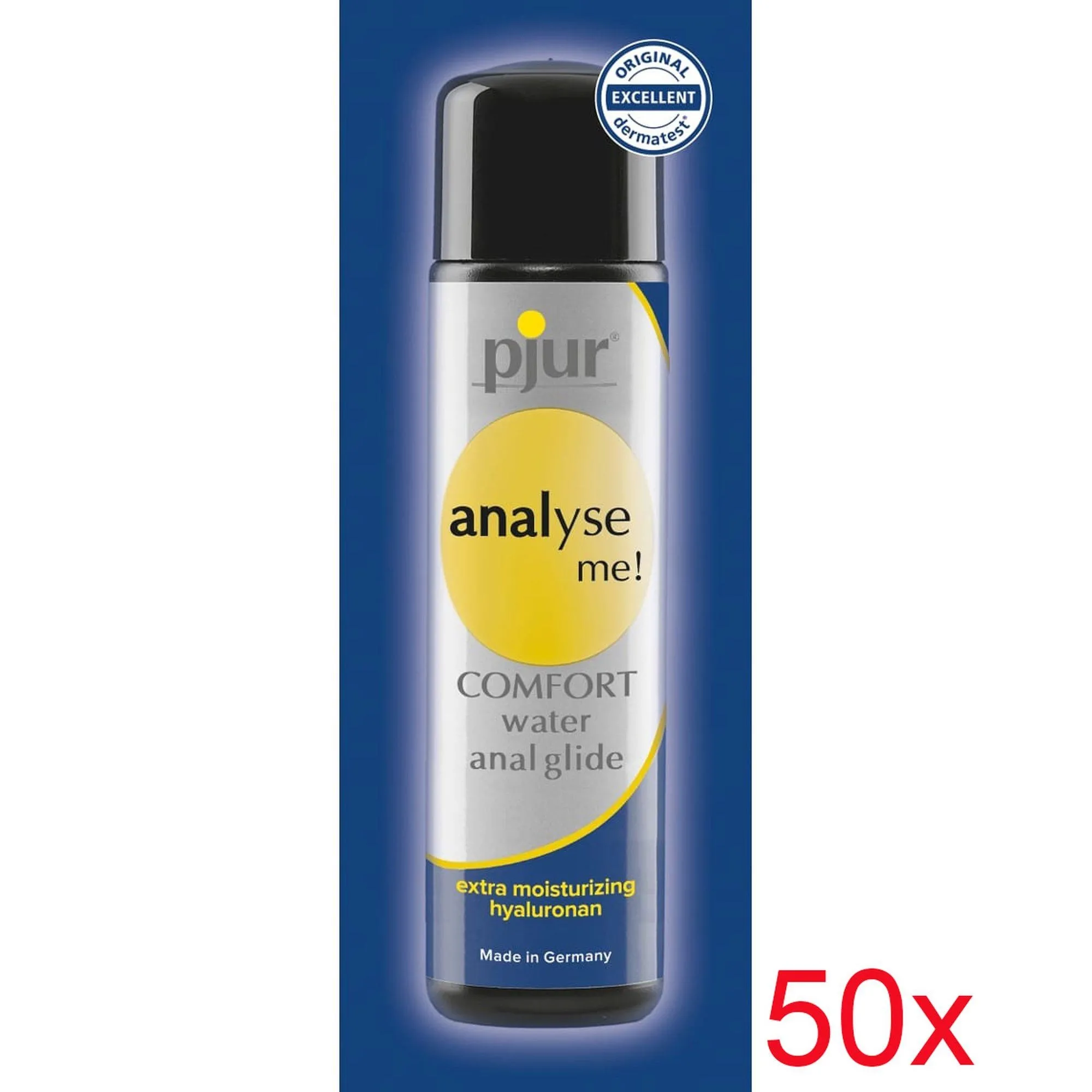 Pjur analyse me! Comfort glide  2 ml - 50 sztuk