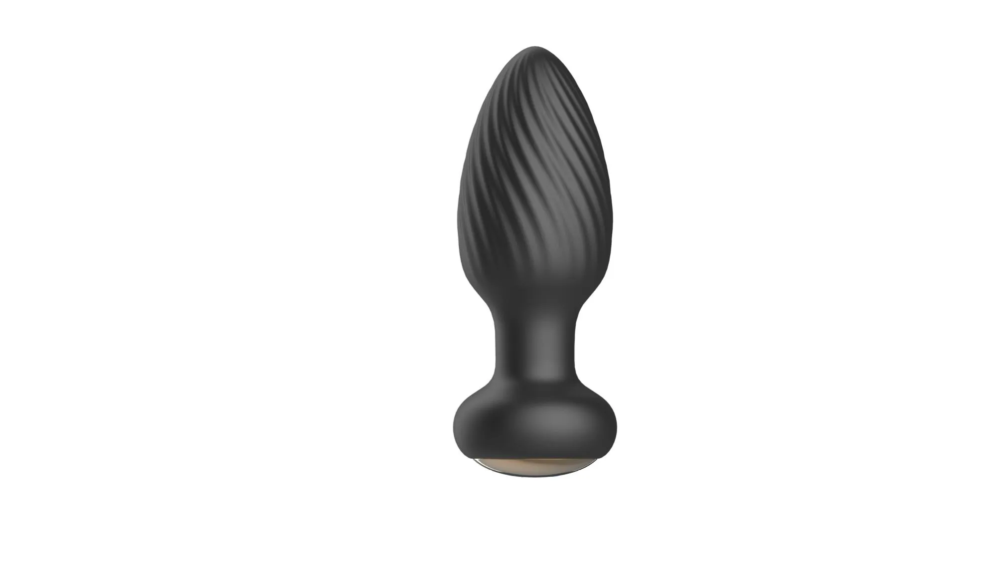 Rotating remote anal plug