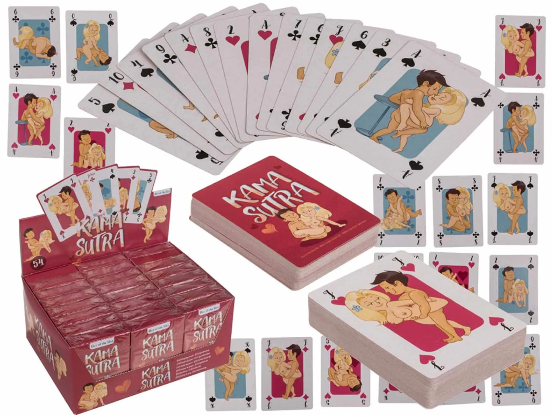Karty do Gry – Kamasutra – Oryginalna Rozrywka z Przymrużeniem Oka