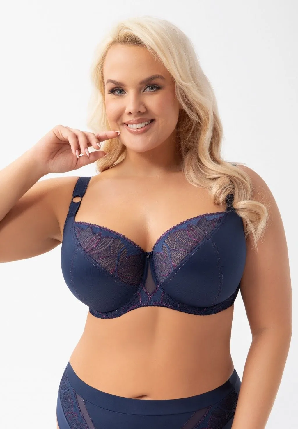 Biustonosz Astrid K970 Granatowy