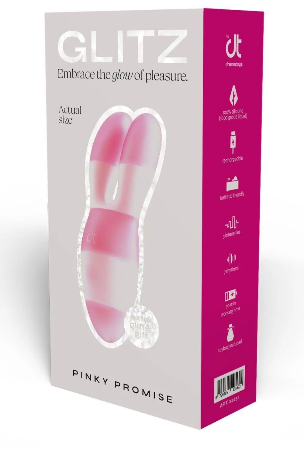 GLITZ PINKY PROMISE TRAVEL STIMULATOR