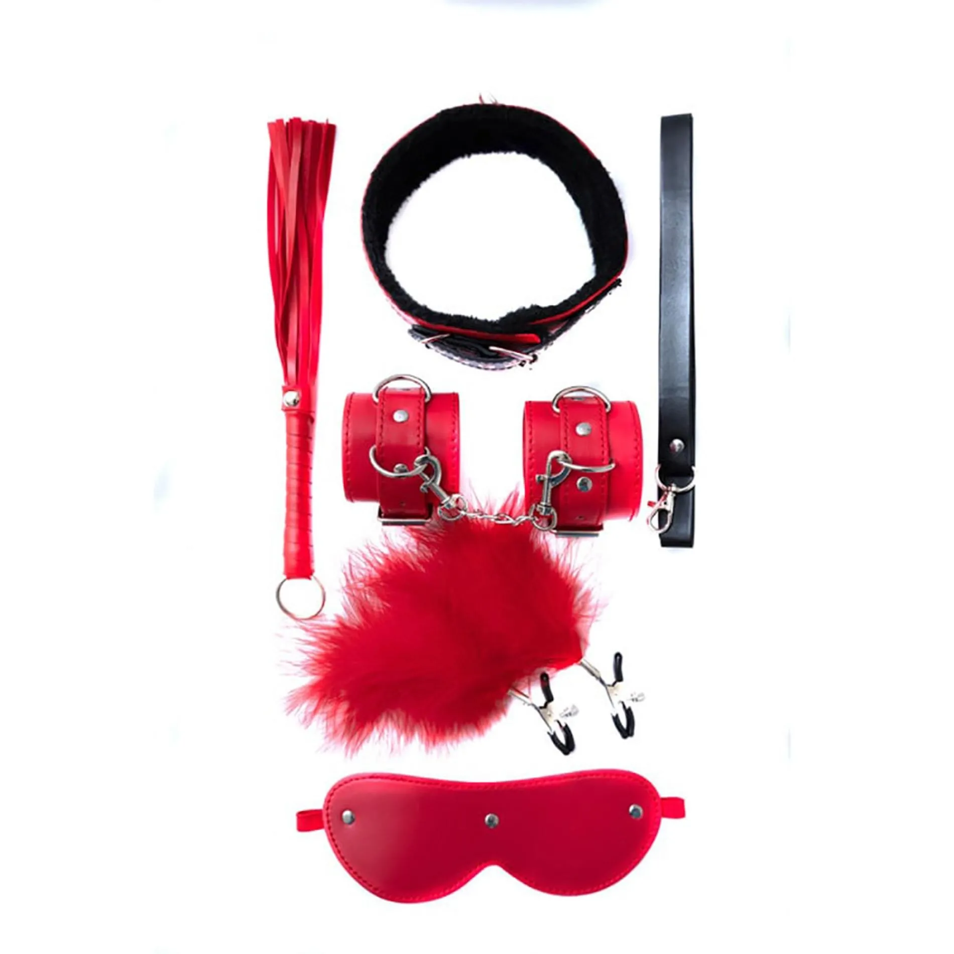 Bondage Set consists of 5 BDSM pieces
