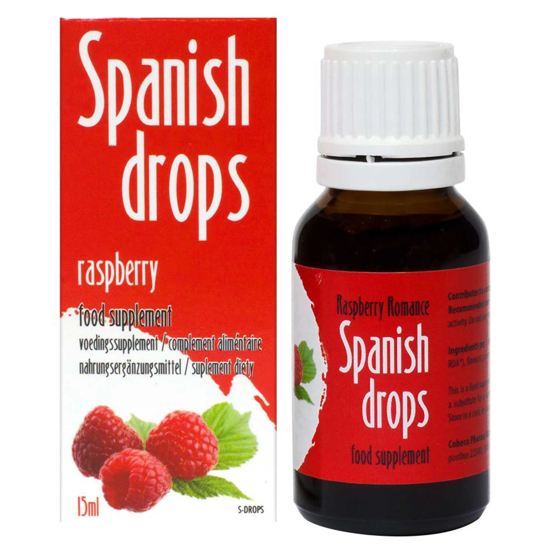 Spanish Drops Raspberry Romance