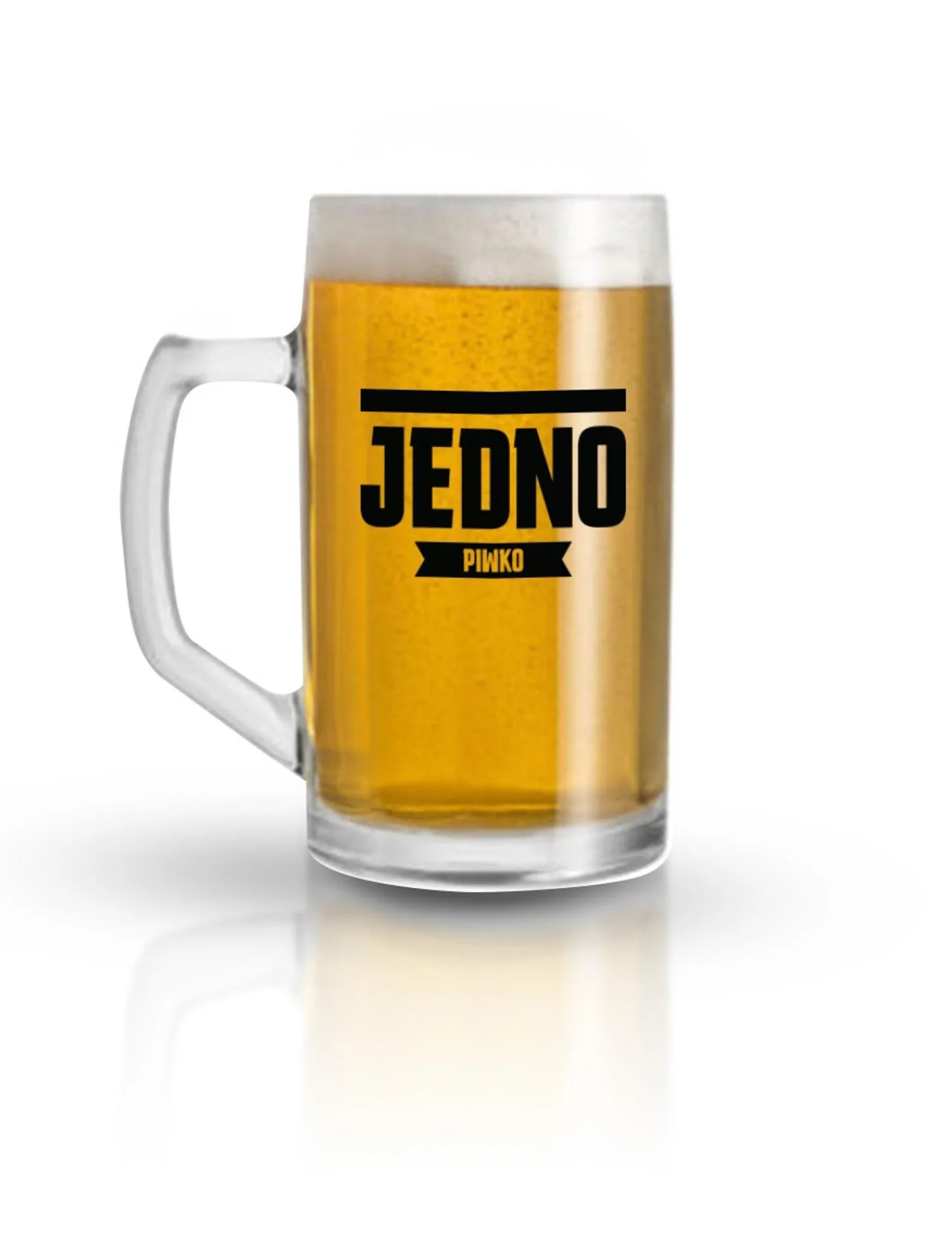 Funny Beer - Kufel 500ml - Jedno Piwo