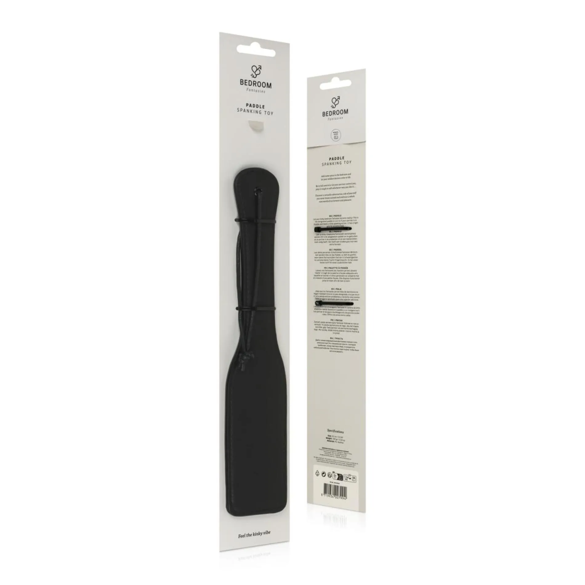 Bedroom Fantasies - Faux Leather
Paddle Black