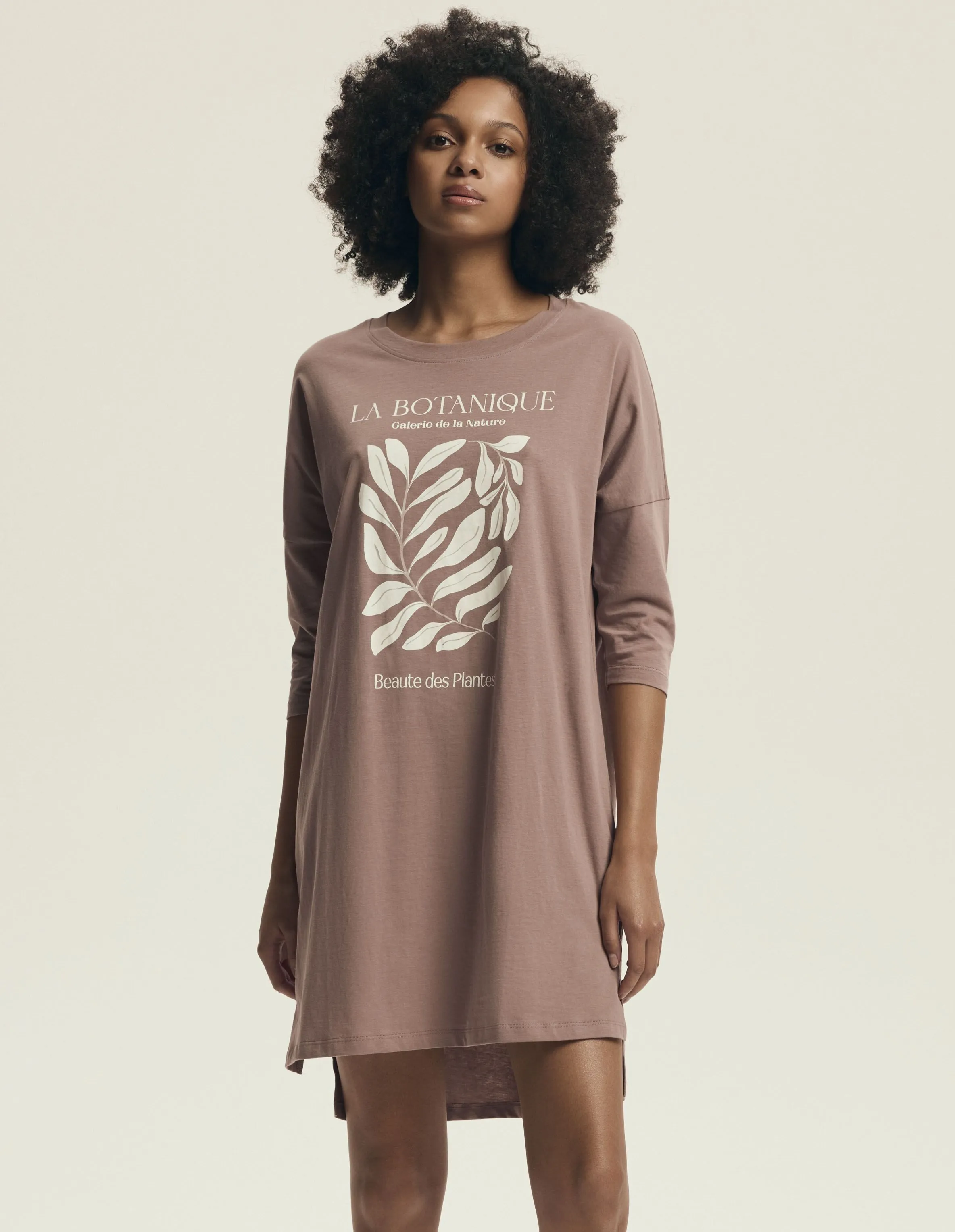 Koszula nocna Dextra 43692 Brudny róż