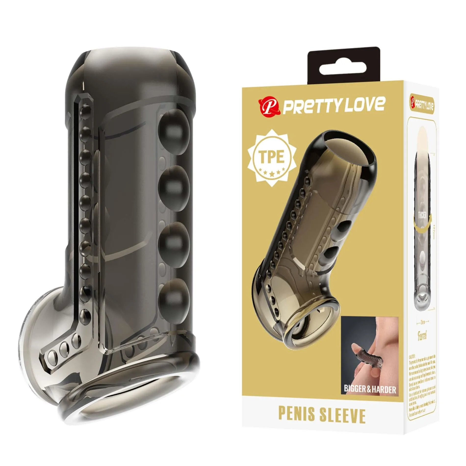 Pretty Love Penis Sleeve – Smoke Long