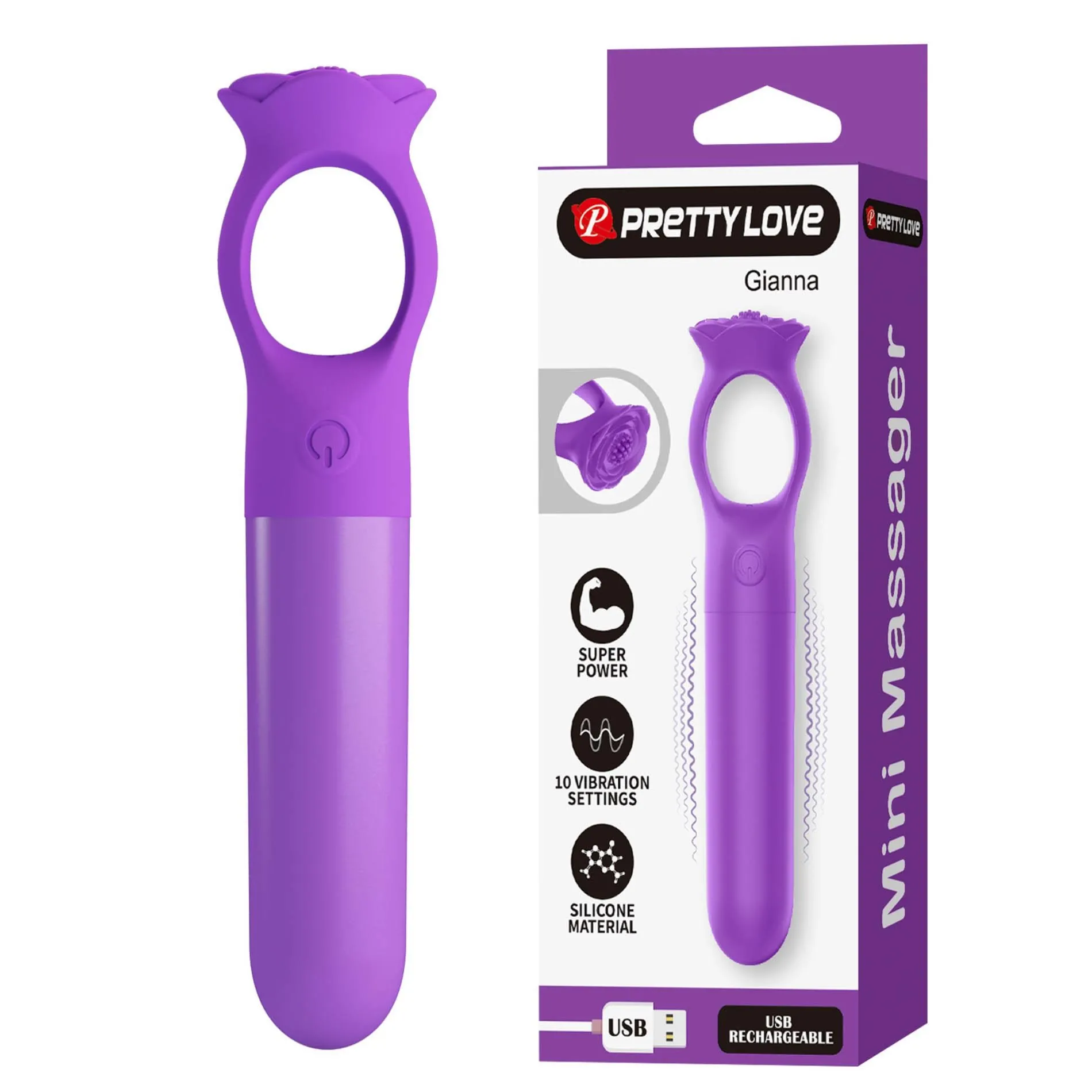 Pretty Love Gianna Mini Massager