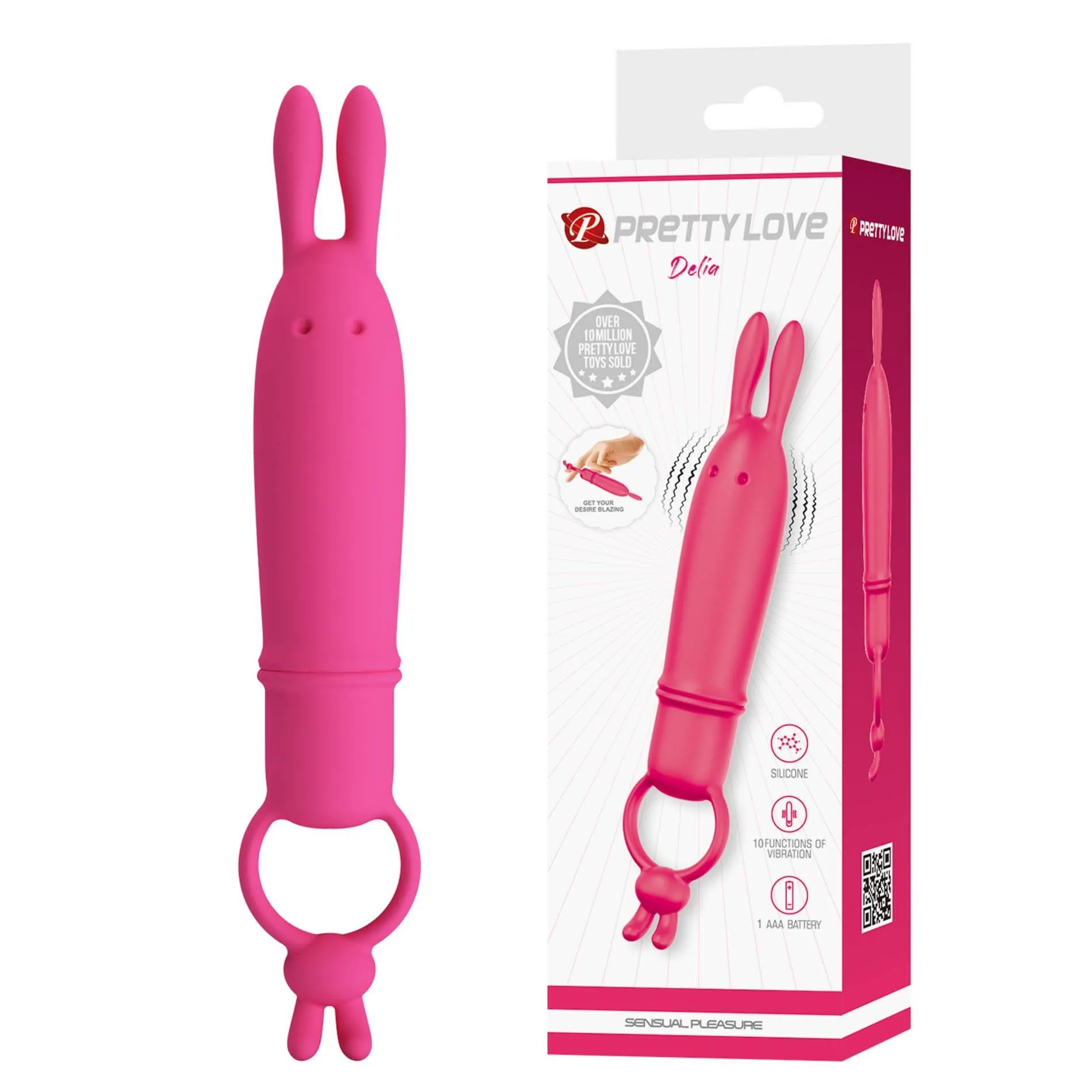 Pretty Love Delia Vibrating Bunny