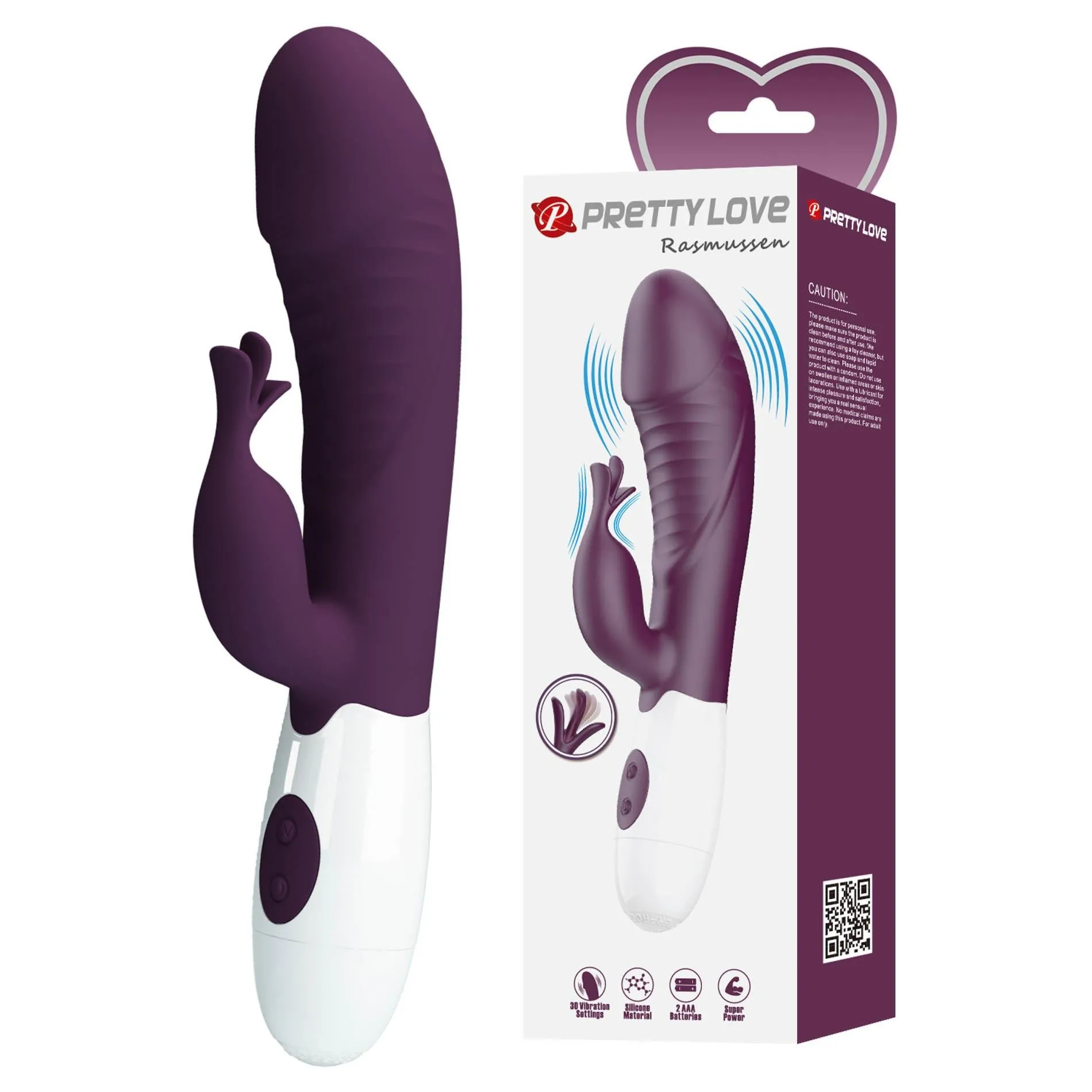 Pretty Love Rasmussen Dual Vibrator