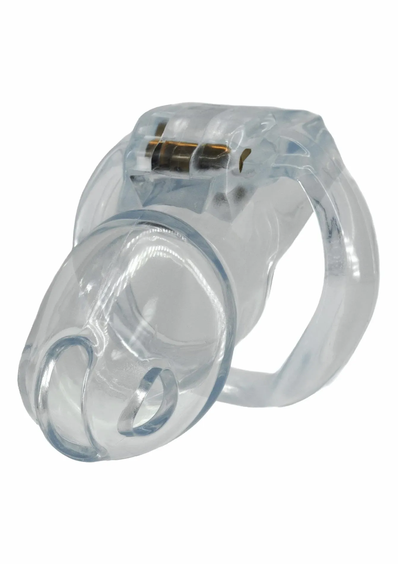 Clear Control Cock Cage Long