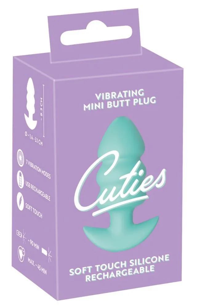 Cuties Vibrating Plugs Green