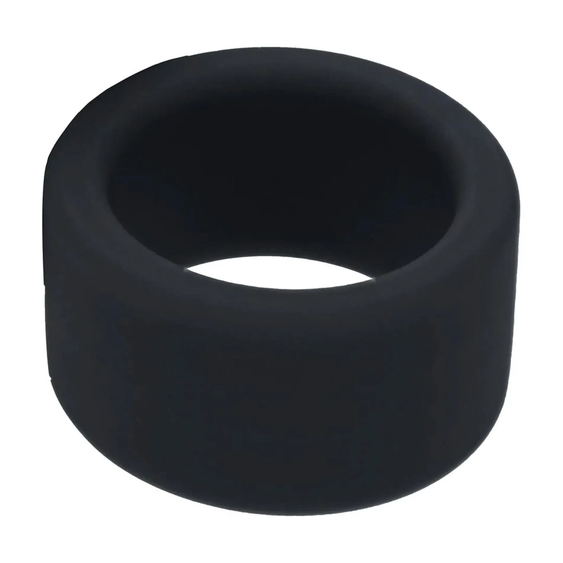Liquid Silicone Ball Strap - M - 34mm - Black