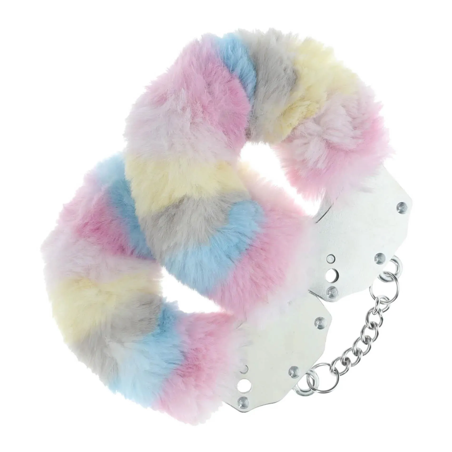 Heavy-duty Fluffy Handcuffs - Multicolor 2