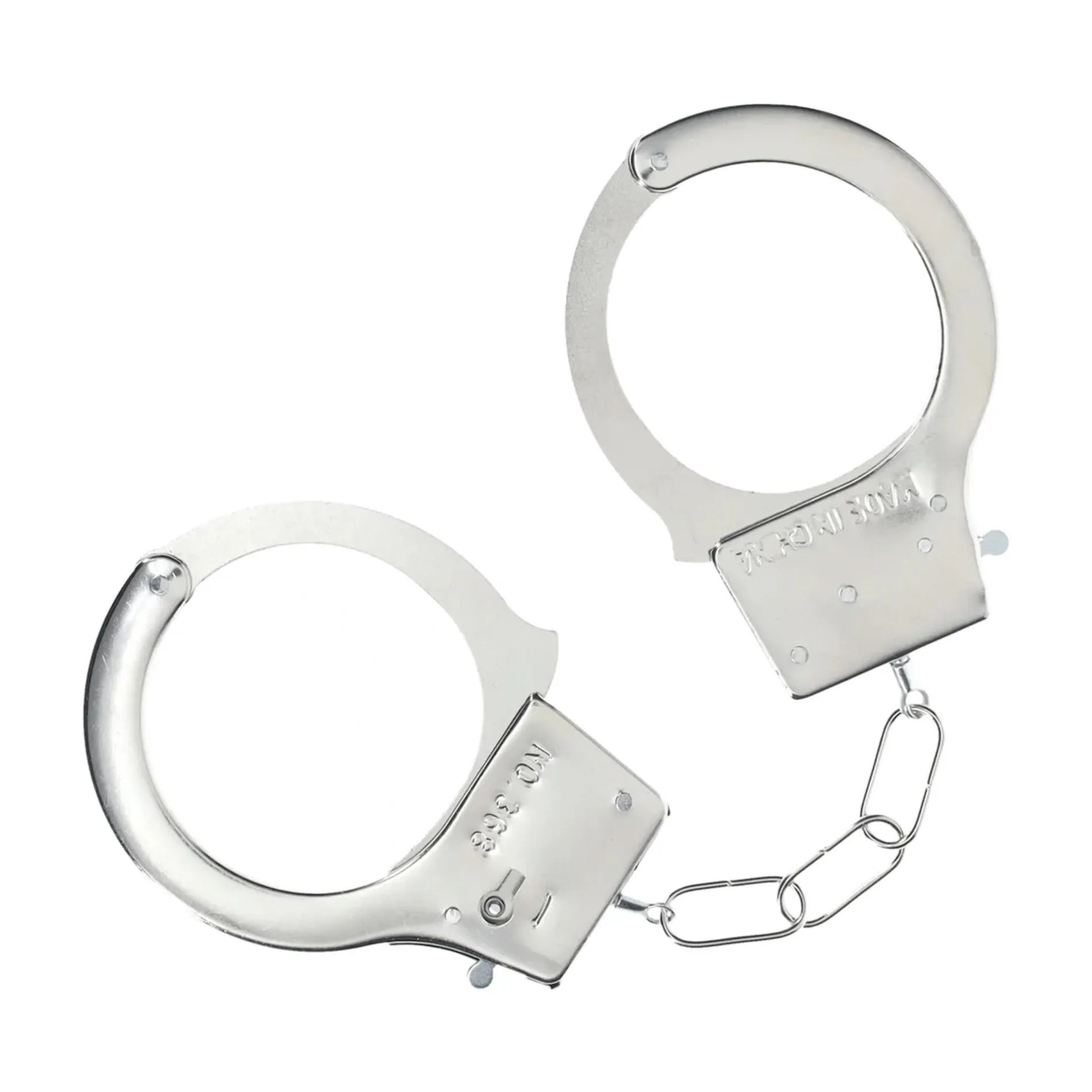 Classic Metal Handcuffs - Silver