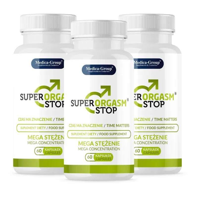 Super Orgasm Stop na Przedwczesny Wytrysk, Opóźnienie Orgazmu 180kap - Nr 1 wśród KLIENTÓW !!!