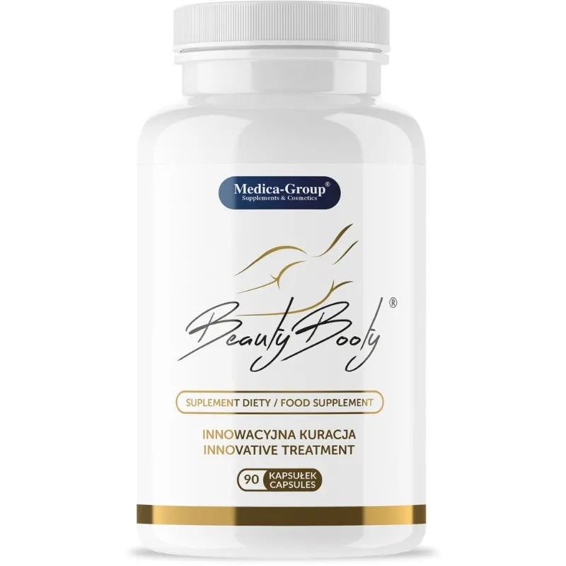 BeautyBooty na Piękne, Jędrne Pośladki Bez Cellulitu - 90 kaps. - Nr 1 wśród KLIENTÓW !!!