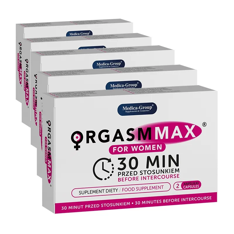 Orgasm Max for Women - 10 kaps. - na wywołanie podniecenia i orgazmu - Hit Sezonu !!!