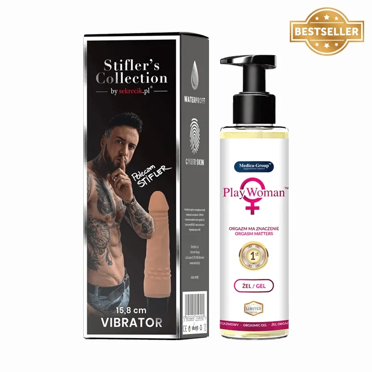 Wibrator Stifler's Collection by Sekrecik + PlayWoman Żel