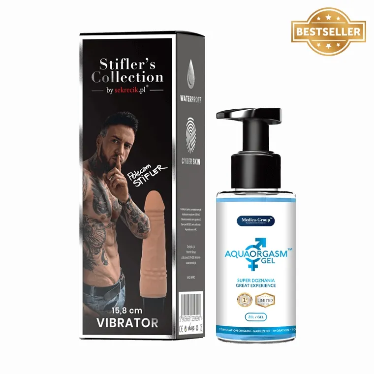 Wibrator Stifler's Collection by Sekrecik + Aqua Orgasm Żel