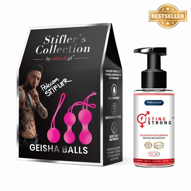 Kulki Gejszy Stifler's Collection by Sekrecik + Fisting Strong Żel