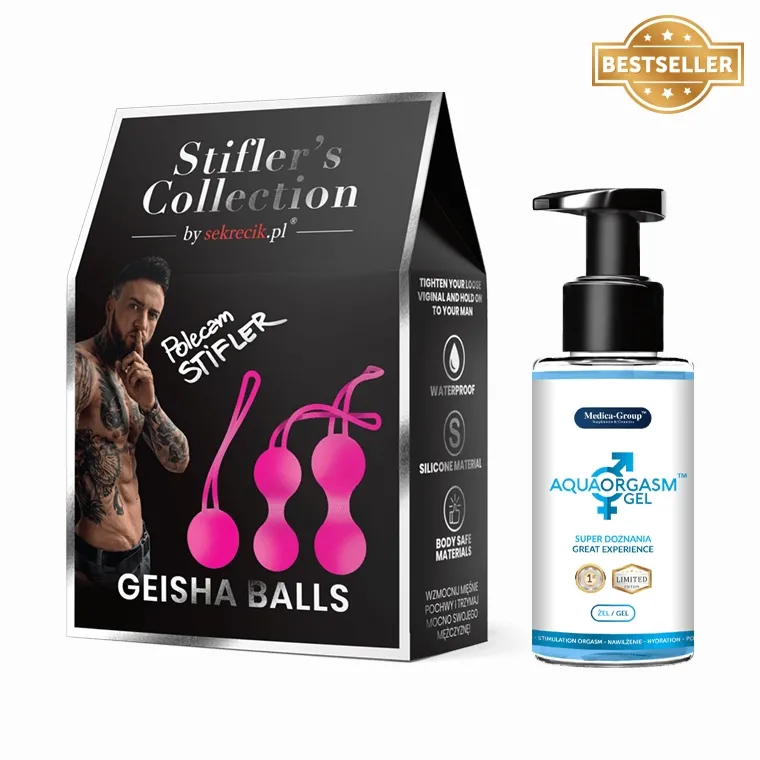 Kulki Gejszy Stifler's Collection by Sekrecik + Aqua Orgasm Żel