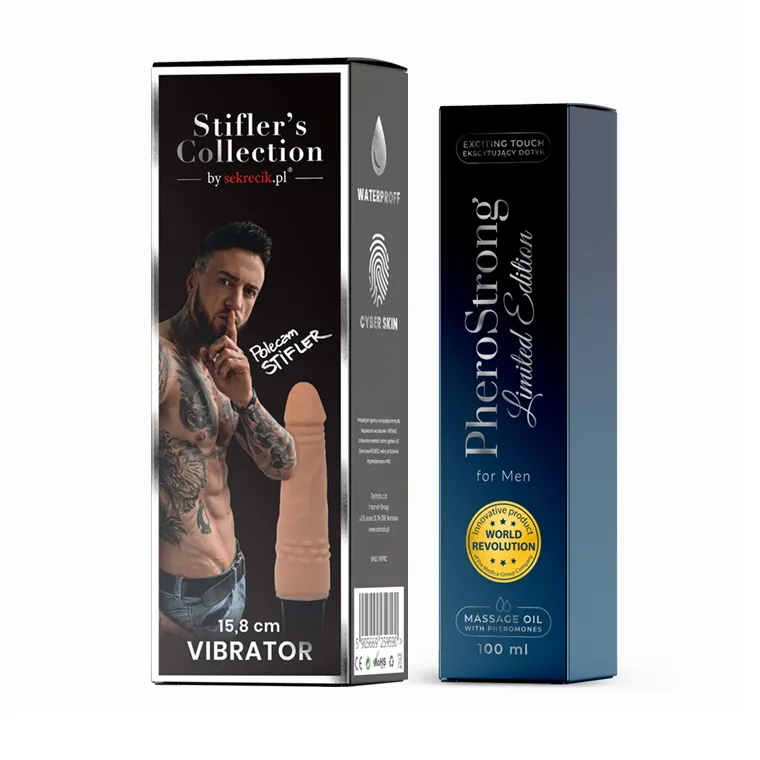 Wibrator Stifler's Collection by Sekrecik + Olejek PheroStrong męskie Limited Edition