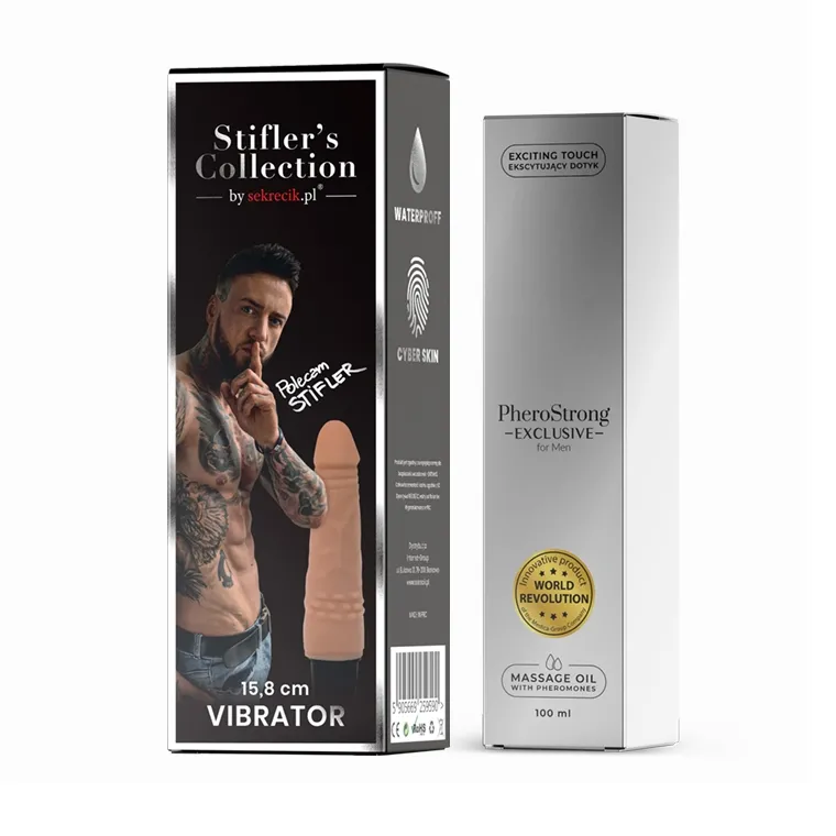 Wibrator Stifler's Collection by Sekrecik + Olejek PheroStrong męskie Exclusive