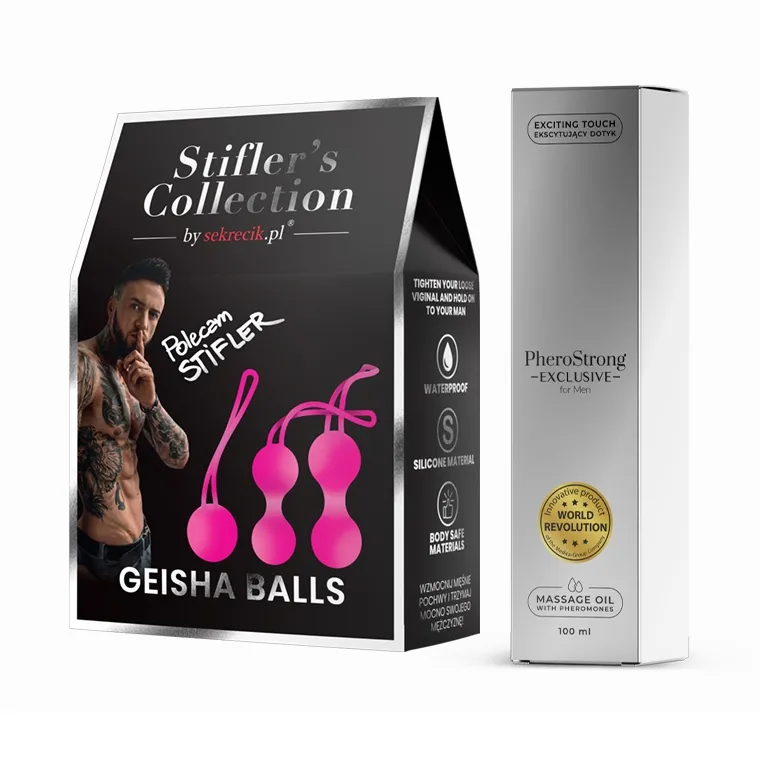 Kulki Gejszy Stifler's Collection by Sekrecik + Olejek PheroStrong męskie Exclusive